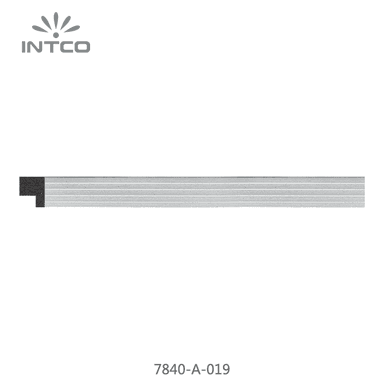 7840-A-019 — 1.2cm Argenté PS Baguette d'Encadrement