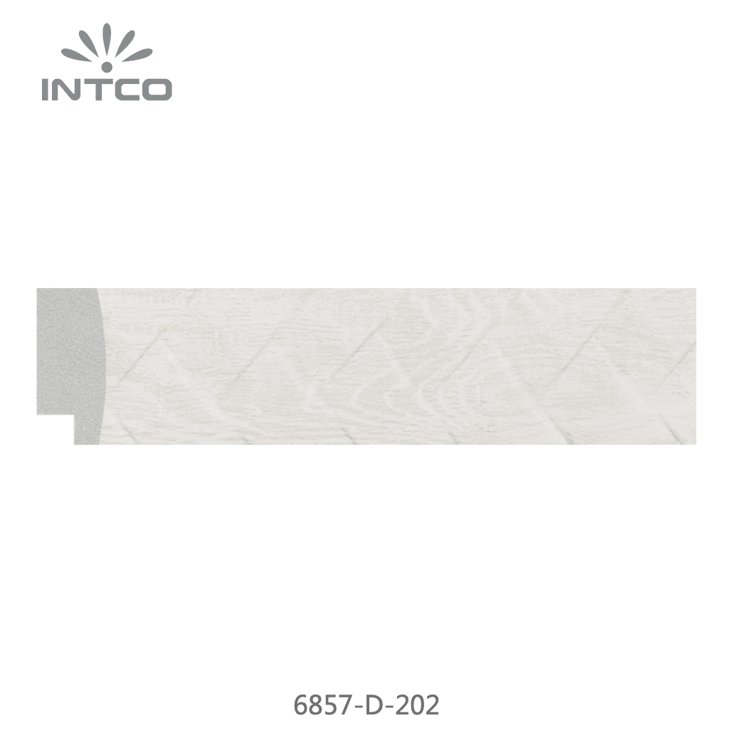 6857-D-202 — 3.17cm Natur PS Bilderrahmenleiste