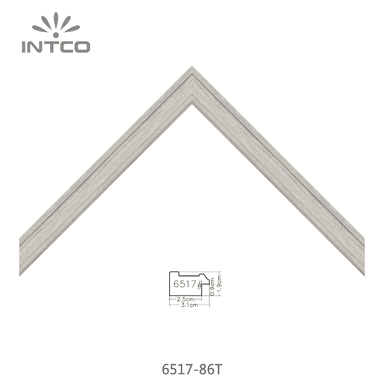 6517-86T — 3.1cm Natural PS Picture Frame Moulding