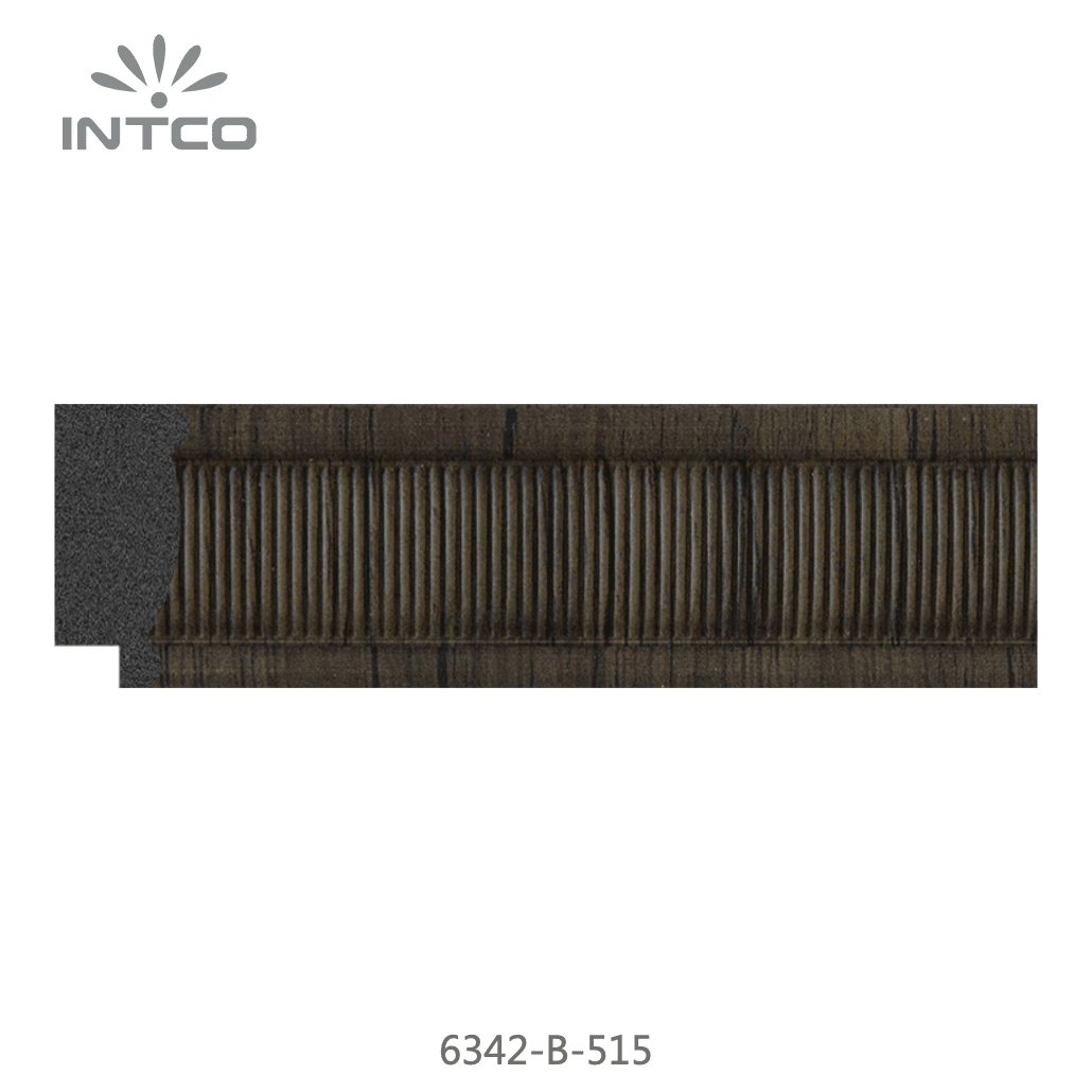 6342-B-515 — 3.9cm Natur PS Bilderrahmenleiste