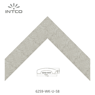 6259-WK-U-58 — 7.17cm PS Bilderrahmenleiste