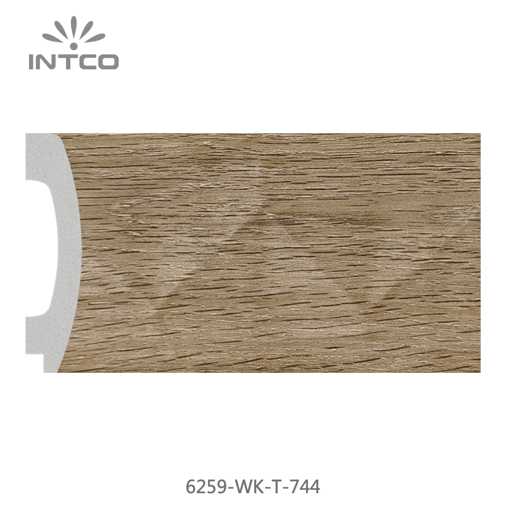 6259-WK-T-744 — 7.17cm ナチュラル PS ピクチャーフレーム・モールディング