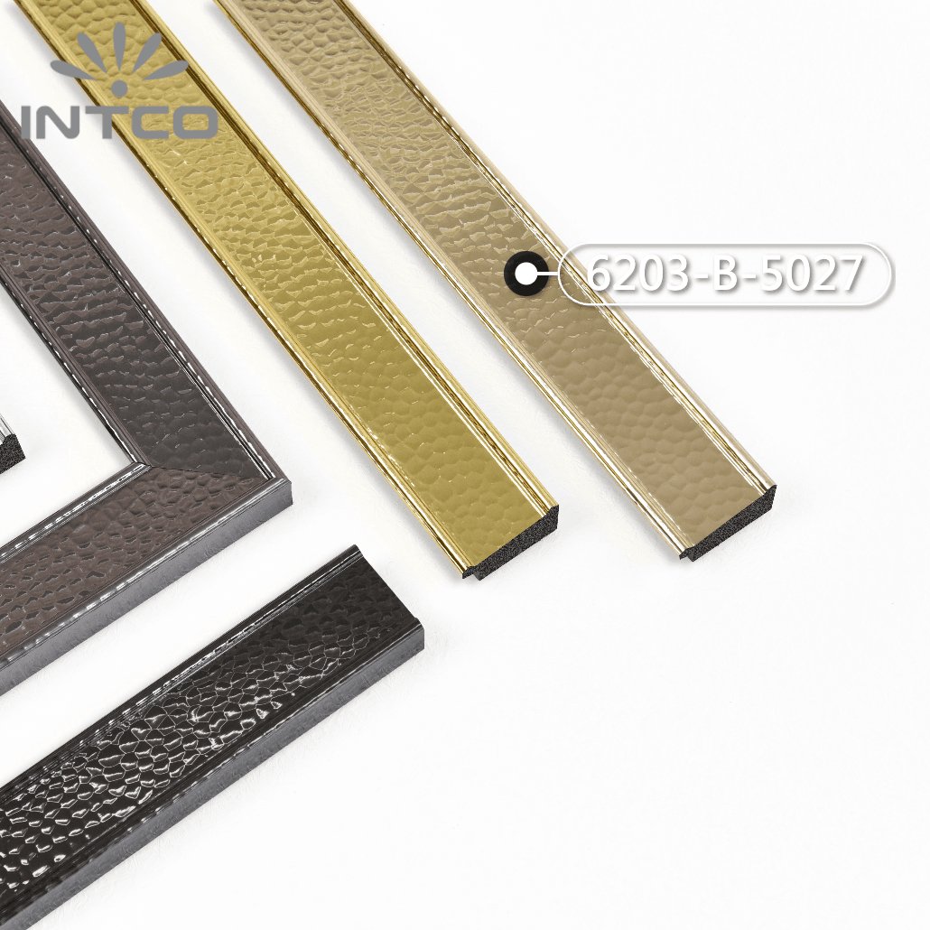 6203-B-5027 — 4cm Dourado PS Moldura para Quadro