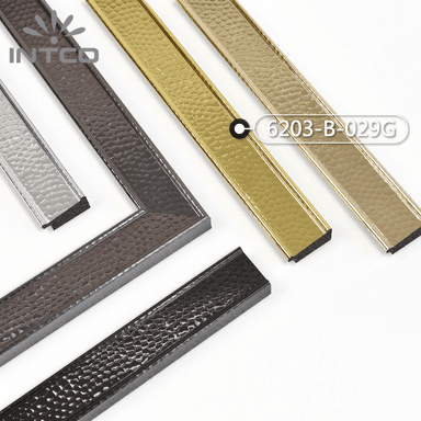 6203-B-029G — 4cm Gold PS Bilderrahmenleiste