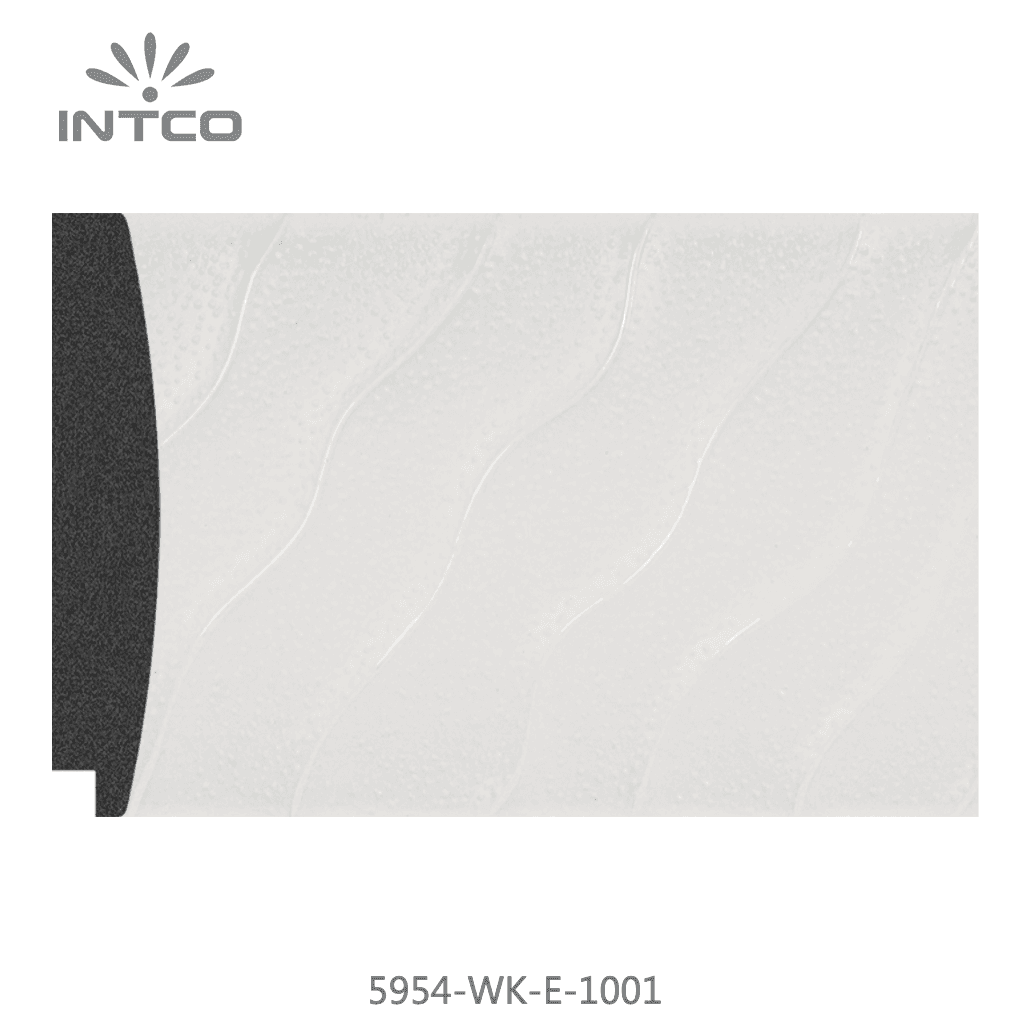 5954-WK-E-1001 — 8.8cm Blanc PS Baguette d'Encadrement
