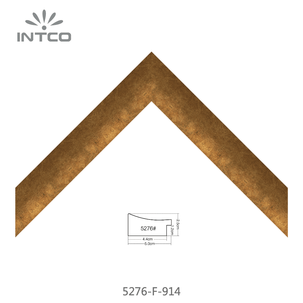 5276-F-914 — 5cm Bronze PS Baguette d'Encadrement