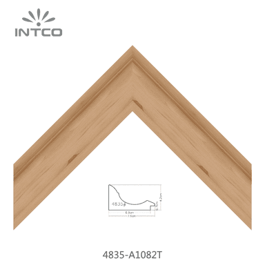 4835-A1082T — 7.62cm Natur PS Bilderrahmenleiste