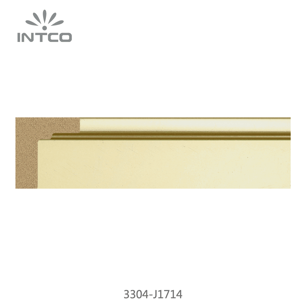 3304-J1714 — 3.5cm Dorado PS Moldura para Marco de Fotos