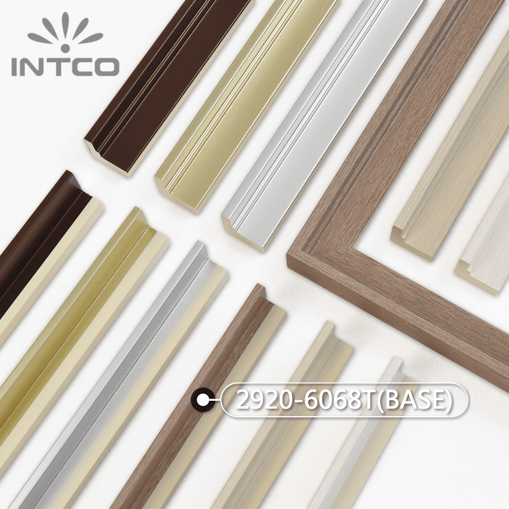2920-6068T(BASE) — 2.3cm Natural PS Picture Frame Moulding