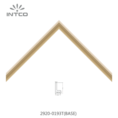 2920-0193T(BASE) — 2.3cm Natural PS Picture Frame Moulding