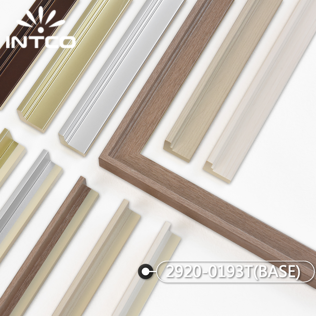 2920-0193T(BASE) — 2.3cm Natural PS Picture Frame Moulding