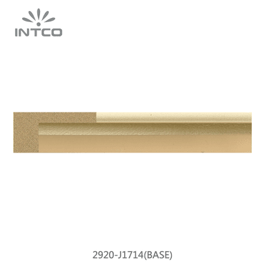 2920-J1714(BASE) — 2.3cm Gold PS Picture Frame Moulding