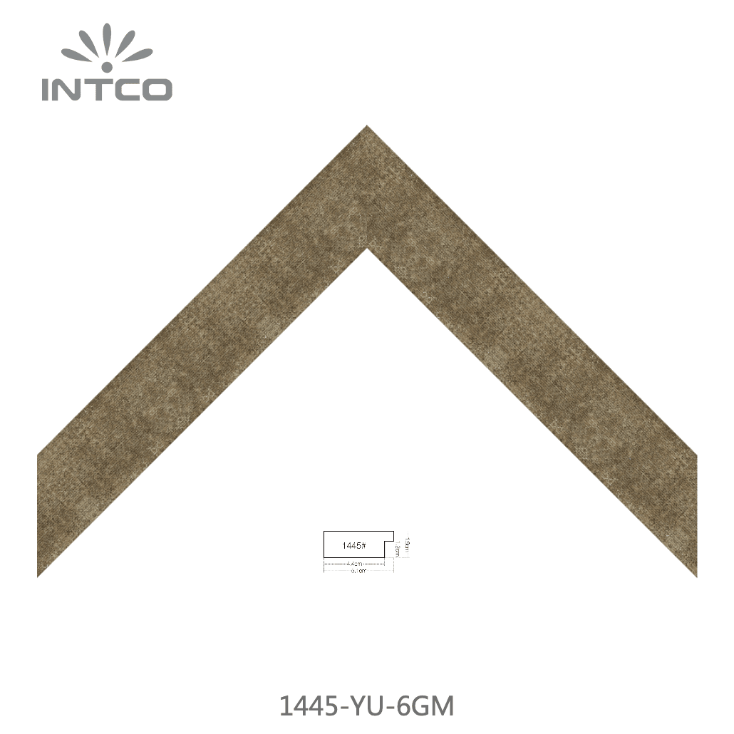 1445-YU-6GM — 5.1cm Doré PS Baguette d'Encadrement