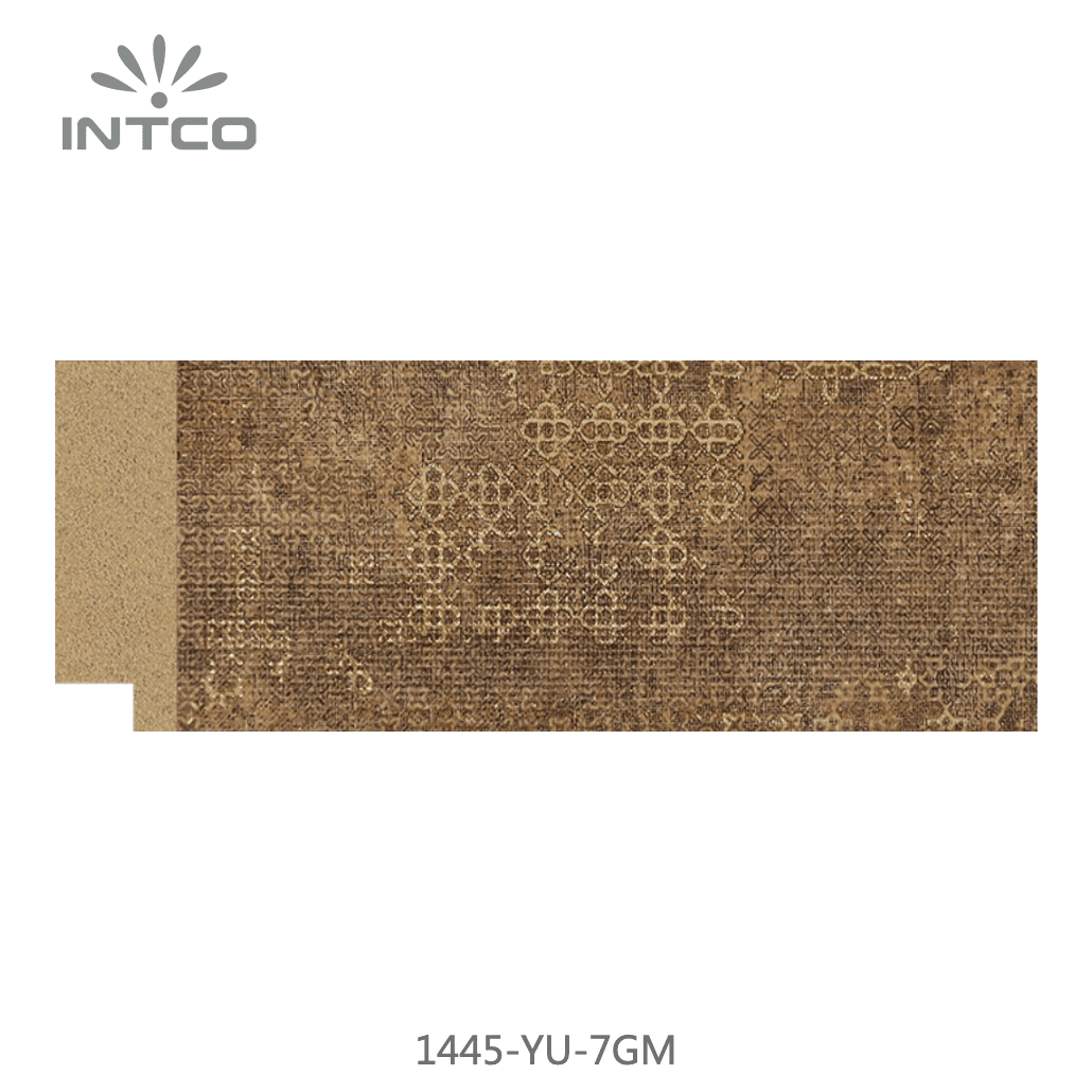 1445-YU-7GM — 5.1cm Bronze PS Bilderrahmenleiste