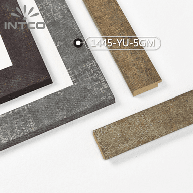 1445-YU-5GM — 5.1cm Prateado PS Moldura para Quadro