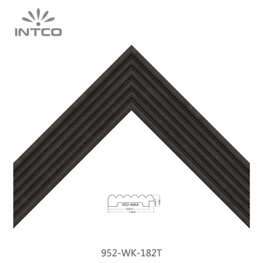 952-WK-182T — 7.6cm Natural PS Moldura para Quadro