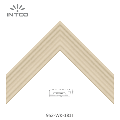 952-WK-181T — 7.6cm Natural PS Moldura para Quadro