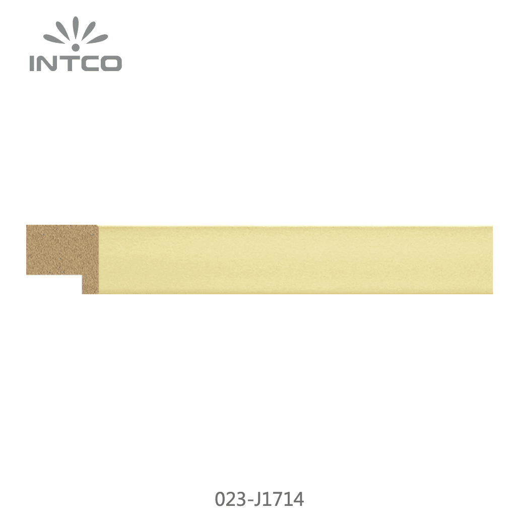 023-J1714 — 1.95cm Gold PS Bilderrahmenleiste