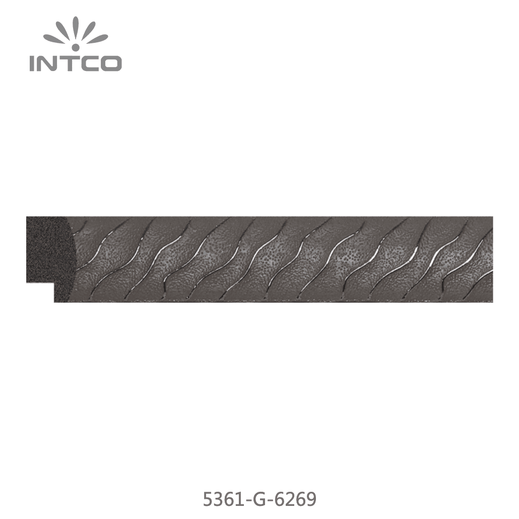 5361-G-6269 — 2.48cm Prateado PS Moldura para Quadro