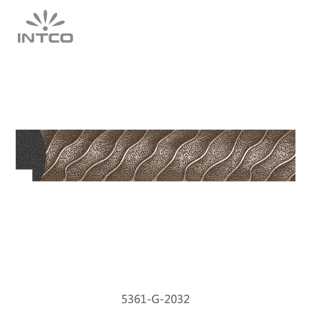 5361-G-2032 — 2.48cm Bronce PS Moldura para Marco de Fotos
