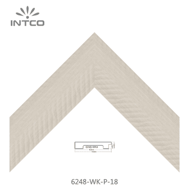 6248-WK-P-18 — 8.9cm Natural PS Picture Frame Moulding