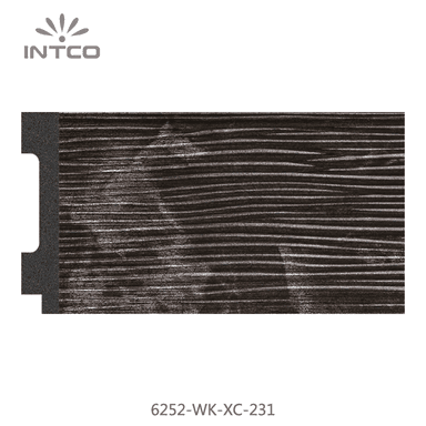 6252-WK-XC-231 — 7.05cm Noir PS Baguette d'Encadrement