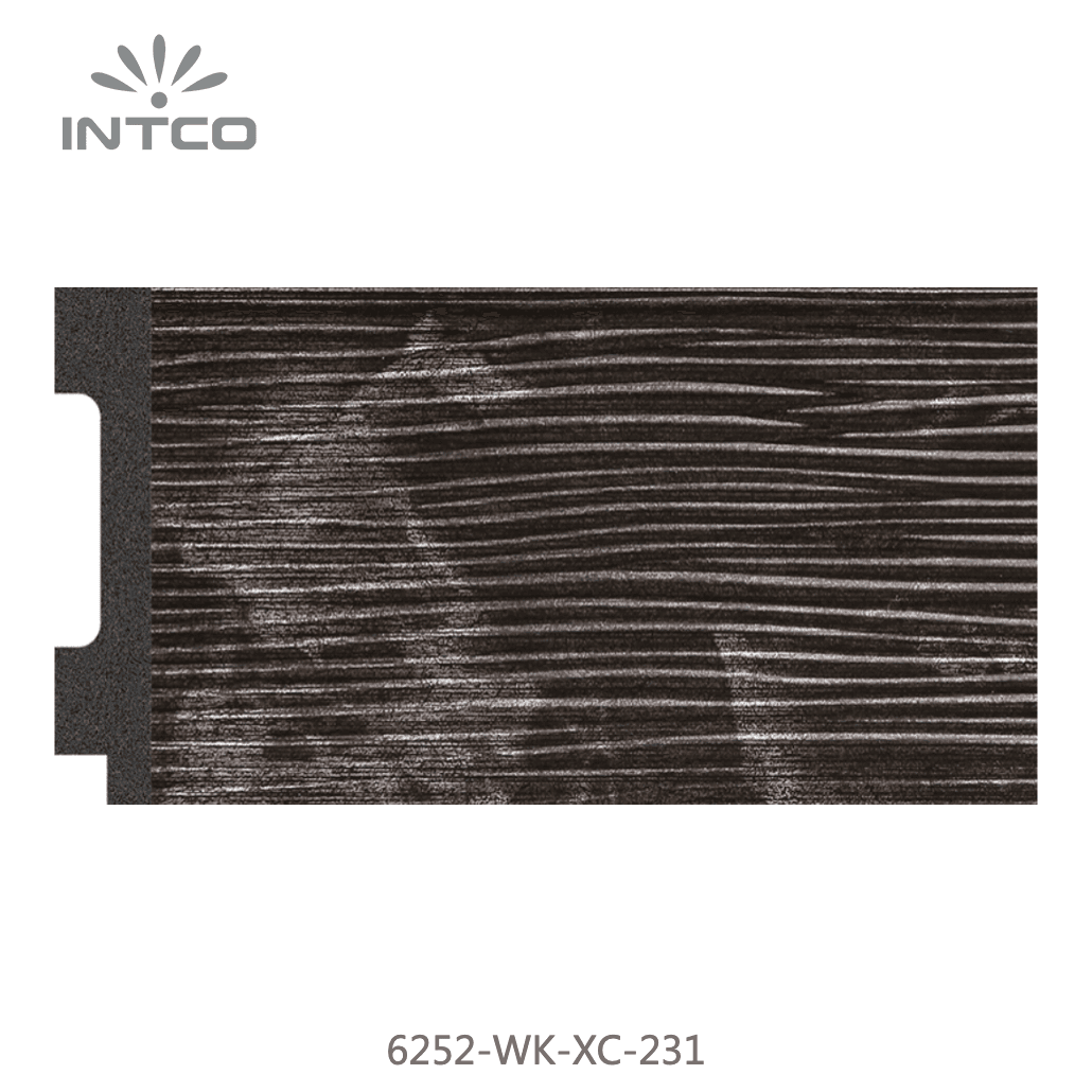 6252-WK-XC-231 — 7.05cm Noir PS Baguette d'Encadrement
