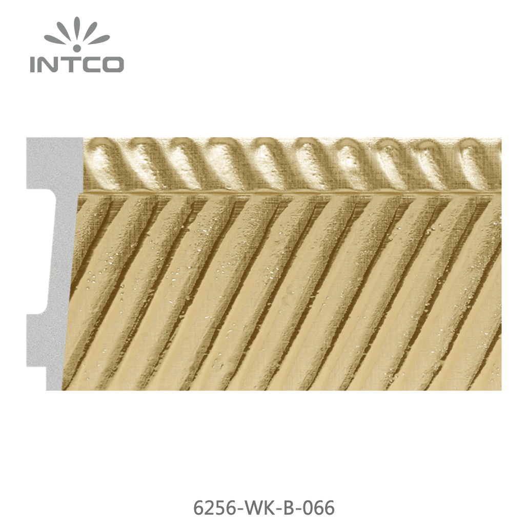 6256-WK-B-066 — 7.2cm Dourado PS Moldura para Quadro