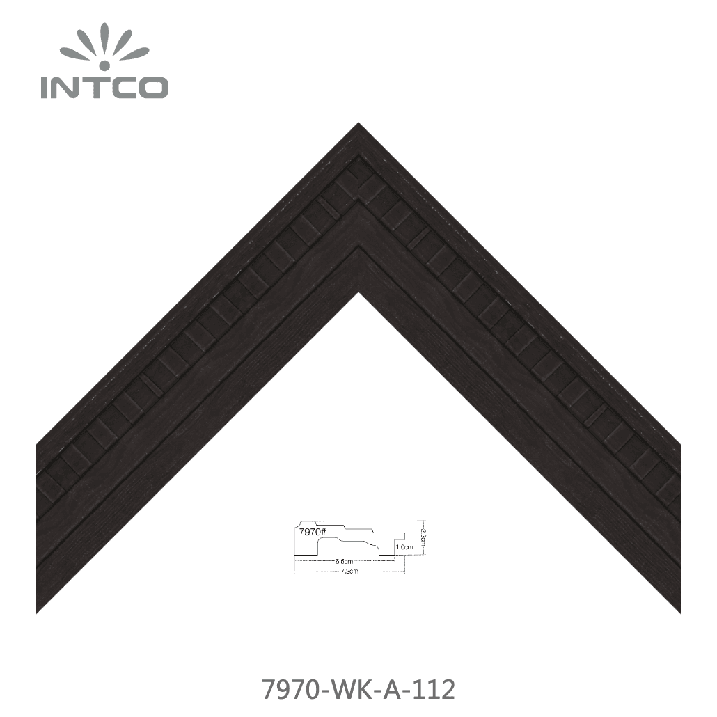 7970-WK-A-112 — 7.2cm Natural PS Picture Frame Moulding