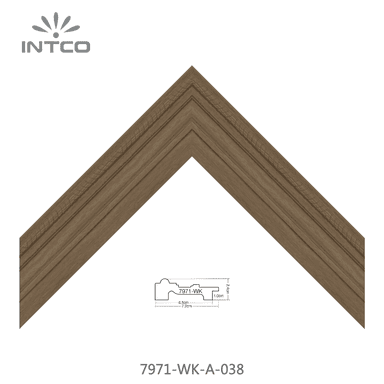 7971-WK-A-038 — 7.2cm Naturel PS Baguette d'Encadrement