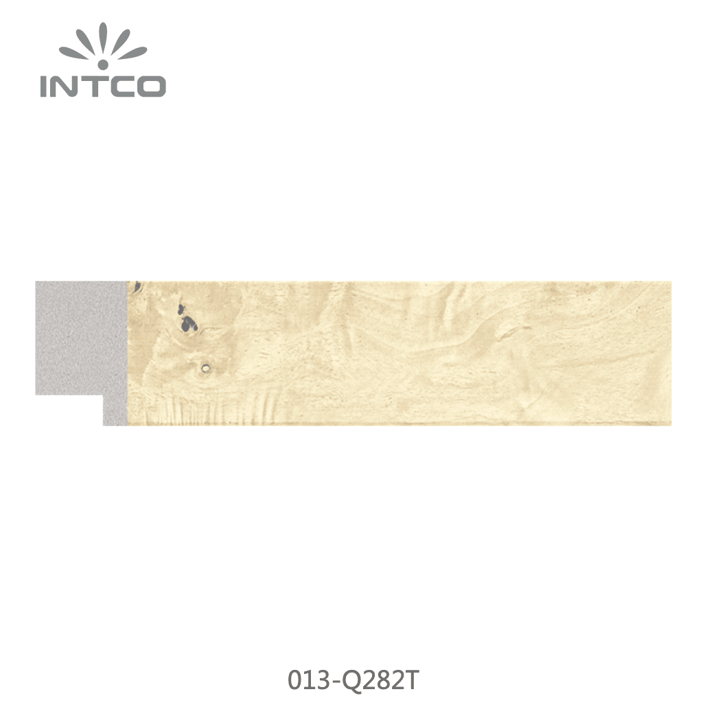 013-Q282T — 3.07cm Natur PS Bilderrahmenleiste
