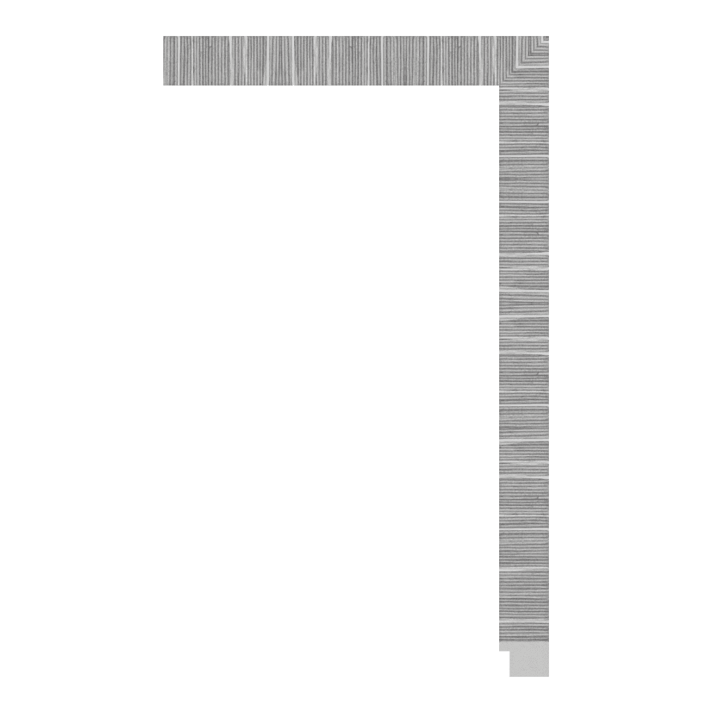 013-YW-274 — 3.07cm Natur PS Bilderrahmenleiste