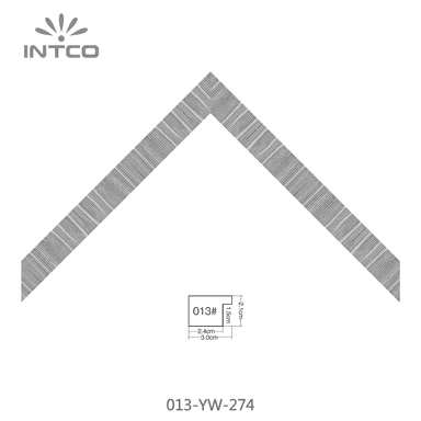 013-YW-274 — 3.07cm Naturel PS Baguette d'Encadrement