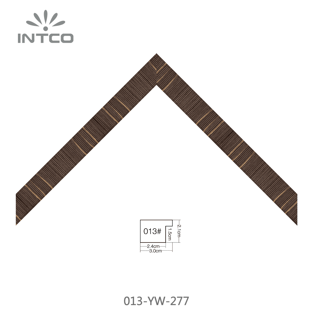 013-YW-277 — 3.07cm Natur PS Bilderrahmenleiste