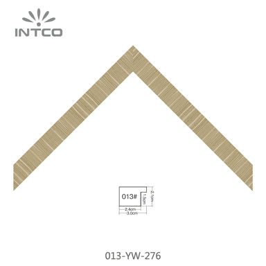 013-YW-276 — 3.07cm Natur PS Bilderrahmenleiste