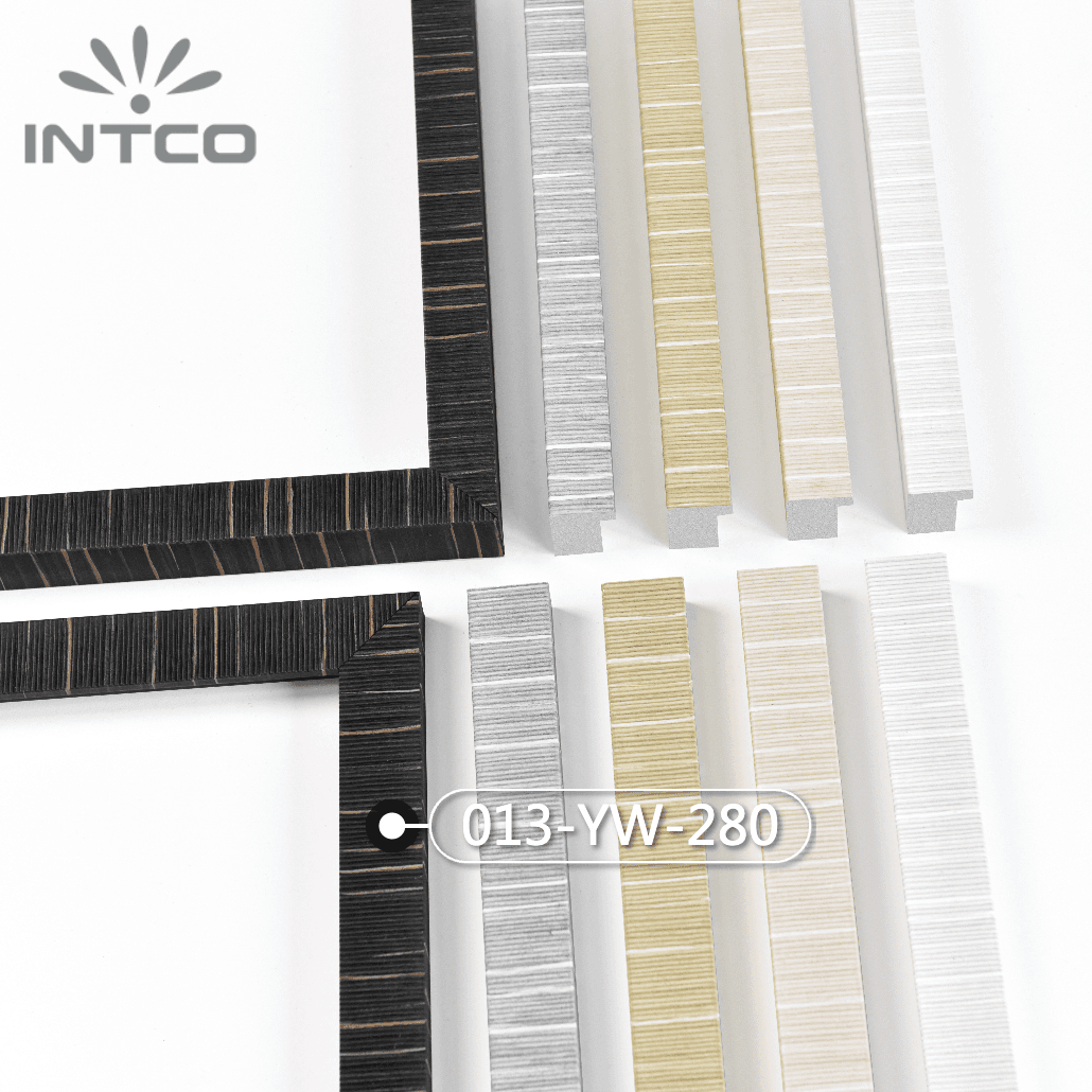 013-YW-280 — 3.07cm Natural PS Picture Frame Moulding