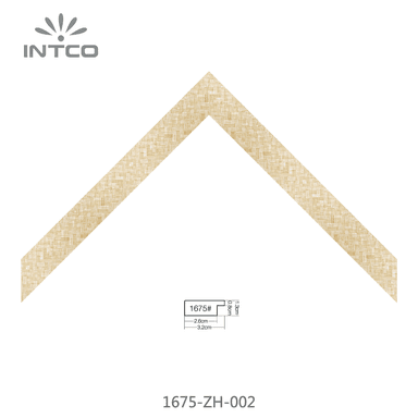 1675-ZH-002 — 3.2cm Natural PS Moldura para Quadro