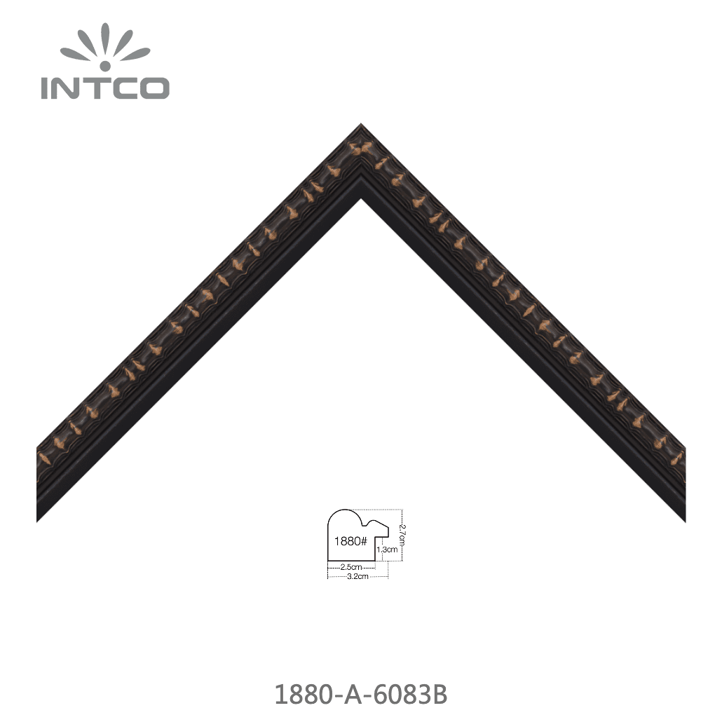 1880-A-6083B — 3.18cm Naturel PS Baguette d'Encadrement