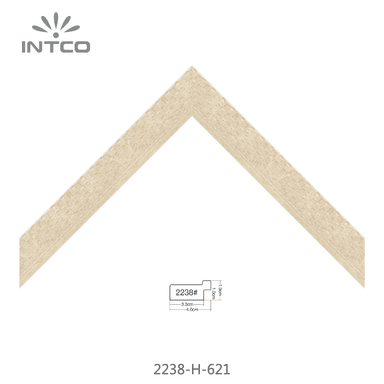 2238-H-621 — 4cm Naturel PS Baguette d'Encadrement