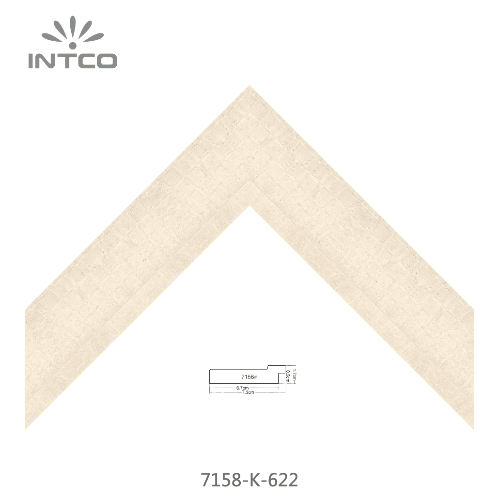 7158-K-622 — 7.37cm Naturel PS Baguette d'Encadrement