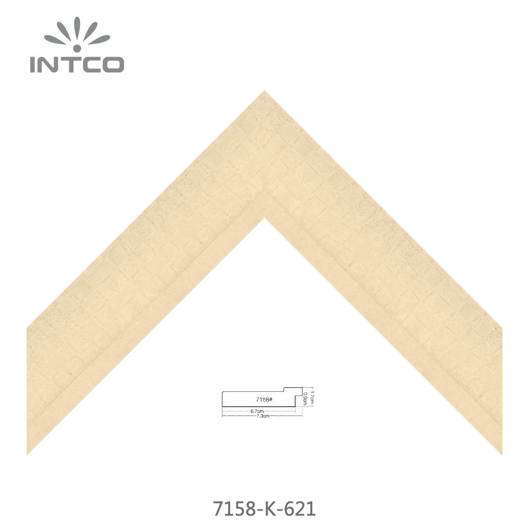 7158-K-621 — 7.37cm Naturel PS Baguette d'Encadrement