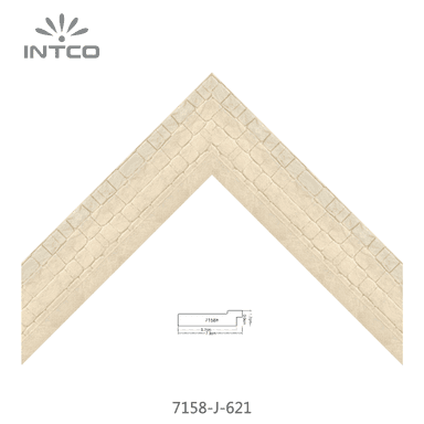 7158-J-621 — 7.37cm Natural PS Moldura para Quadro