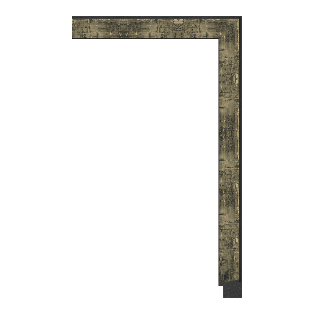 2979-005T — 3.2cm Mehrfarbig PS Bilderrahmenleiste