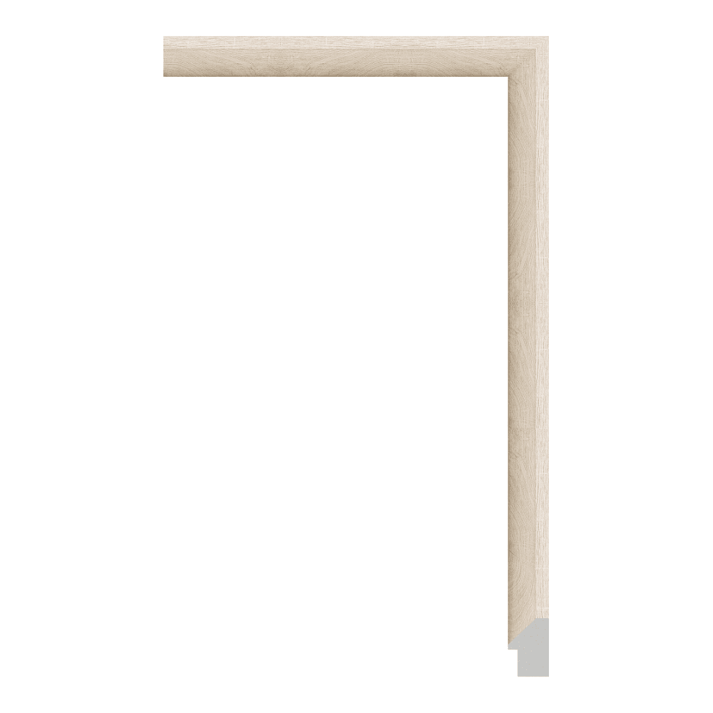 3644-281T1 — 2.5cm Natur PS Bilderrahmenleiste