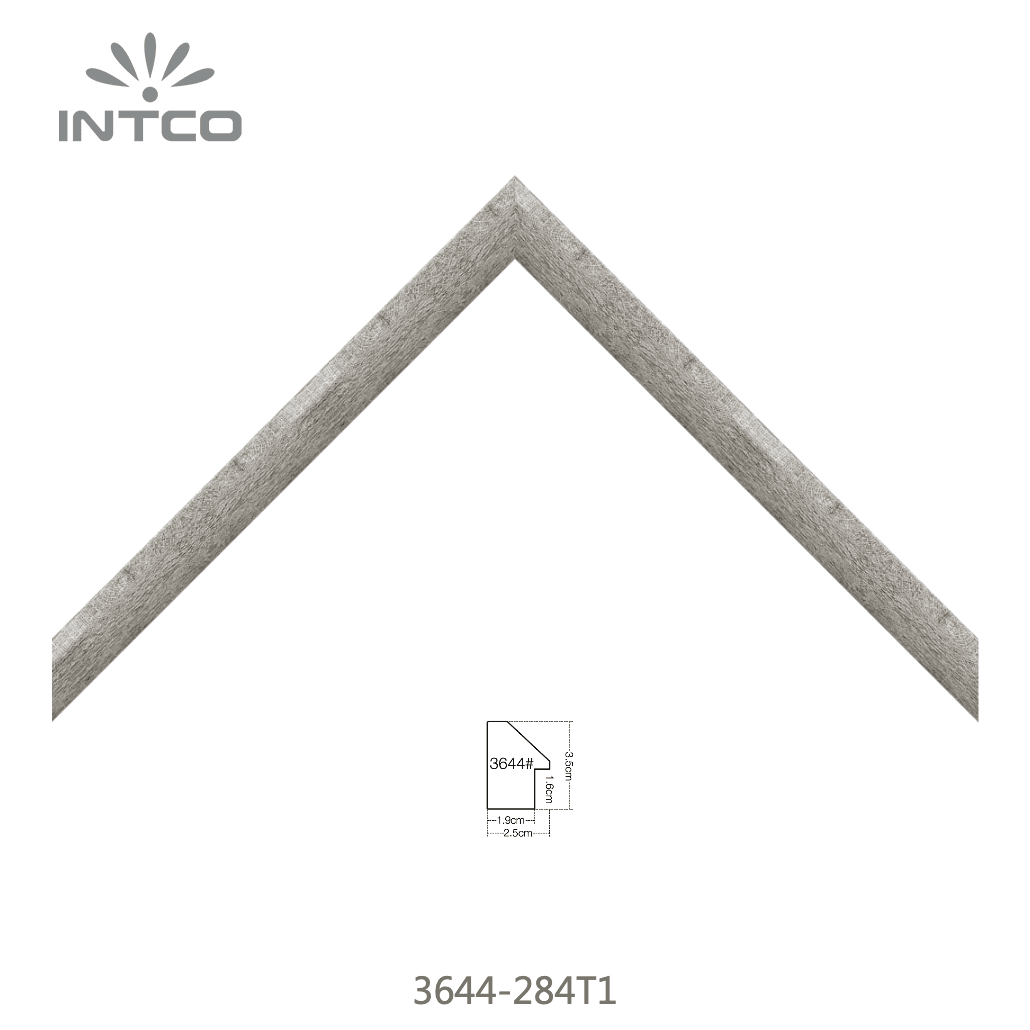 3644-284T1 — 2.5cm Naturel PS Baguette d'Encadrement