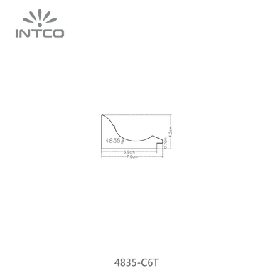 4835-C6T — 7.62cm Naturel PS Baguette d'Encadrement