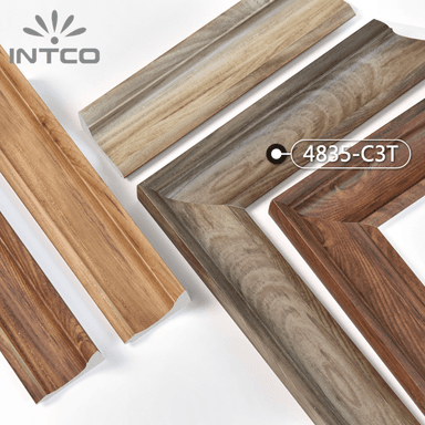 4835-C3T — 7.62cm Natur PS Bilderrahmenleiste