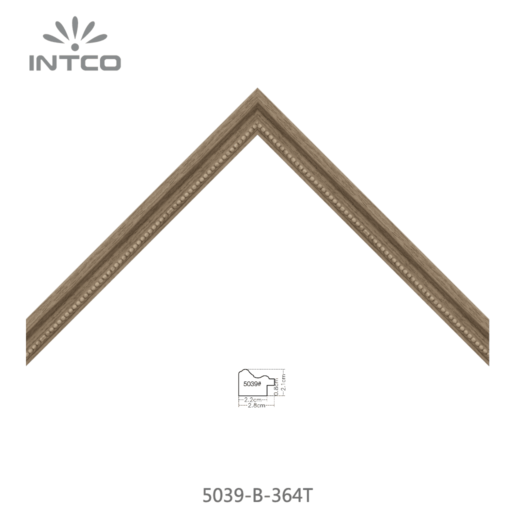 5039-B-364T — 2.82cm Naturel PS Baguette d'Encadrement