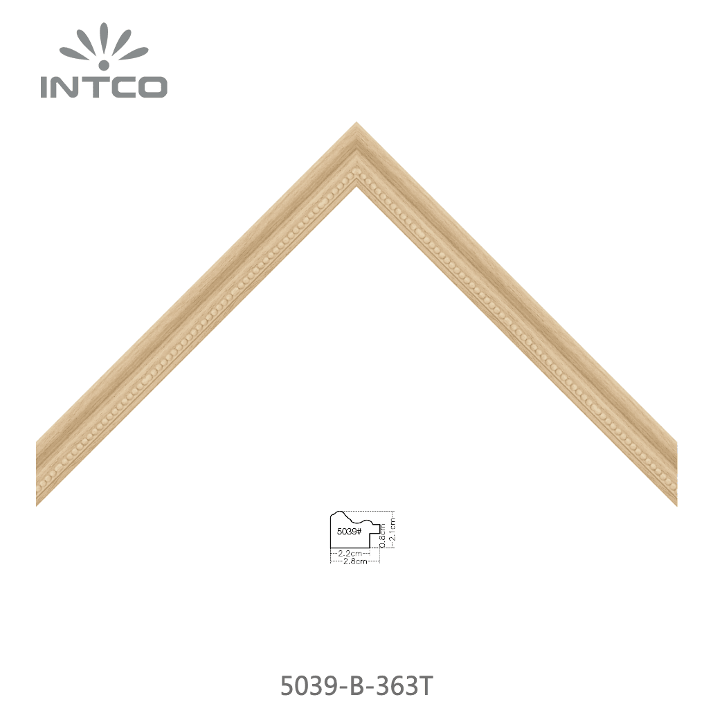5039-B-363T — 2.82cm Naturel PS Baguette d'Encadrement