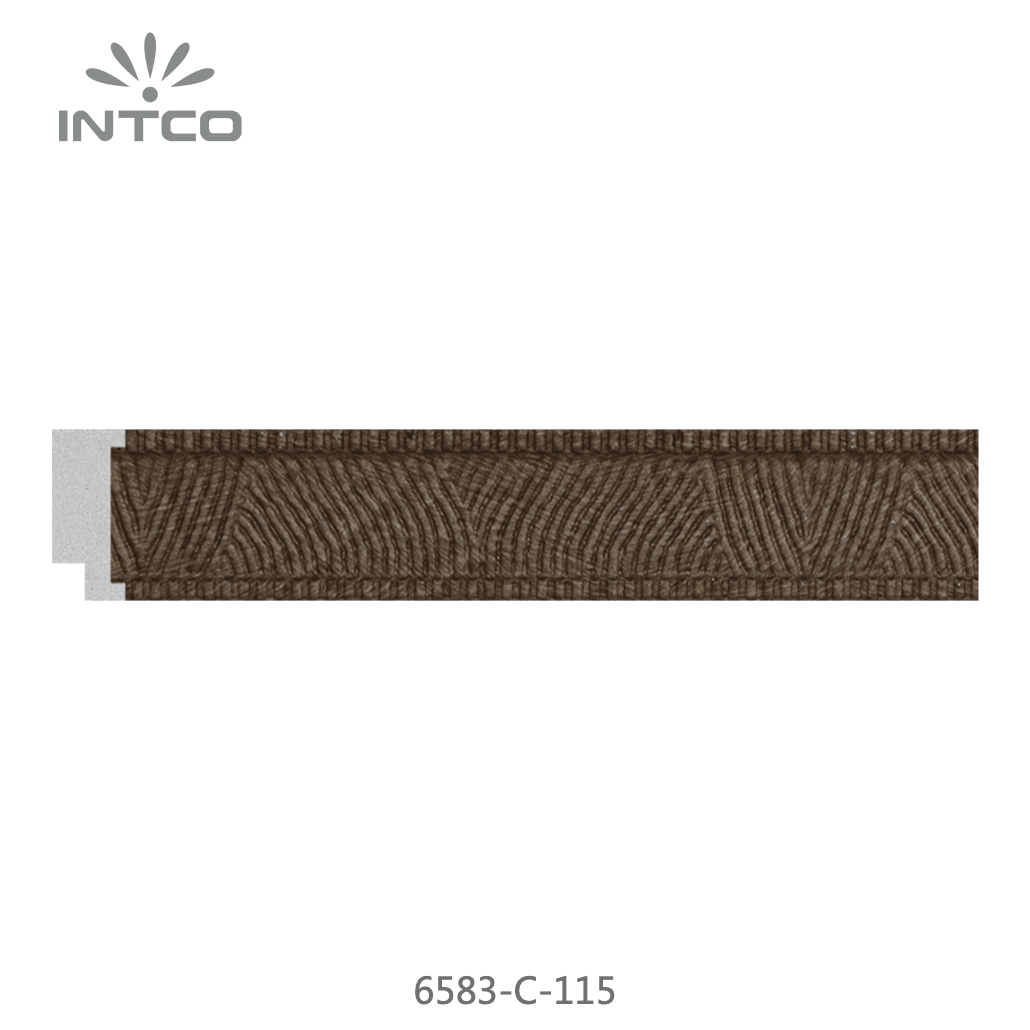 6583-C-115 — 2.54cm Natural PS Moldura para Marco de Fotos